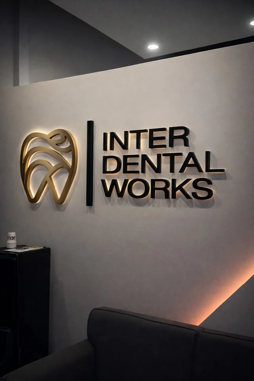 Inter Dental Works clinic reception